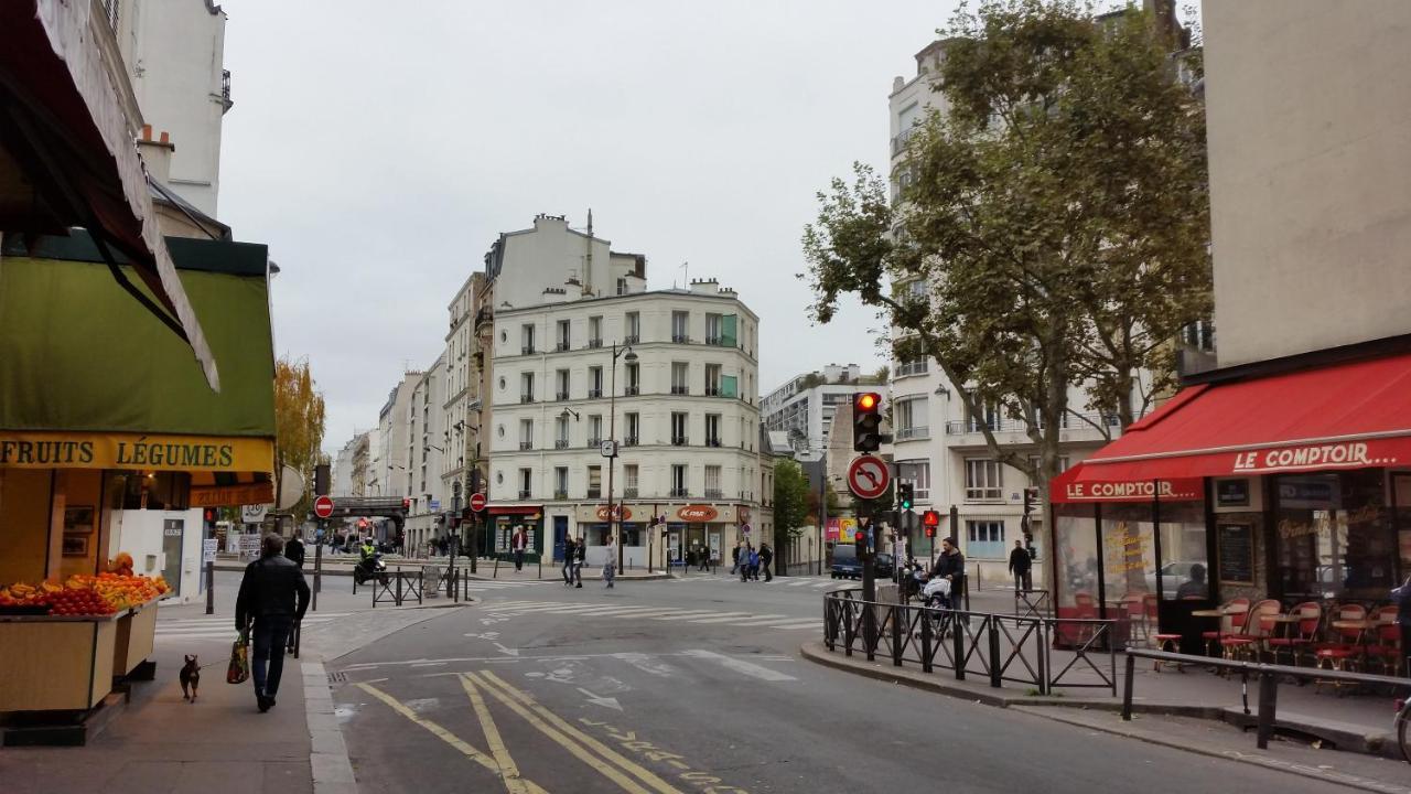 Charmant Studio Alesia Paris Exterior photo
